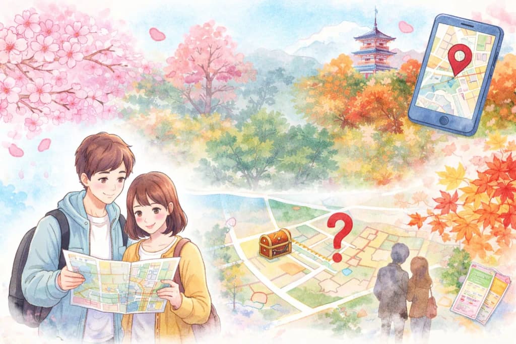 謎解きデートに最適な街歩きキット10選｜2人で楽しむ特別な体験